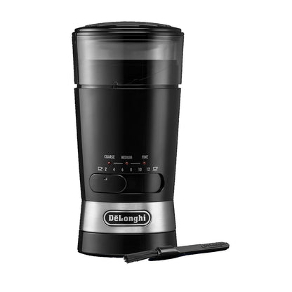 De'Longhi Moulin à café 90 grammes, Lames en Acier Inoxydable, réglable (KG210)