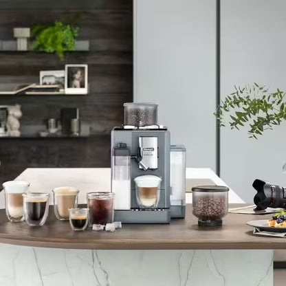 De'Longhi Rivelia Machine à espresso full automatique avec broyeur à grain (EXAM440.55.G)