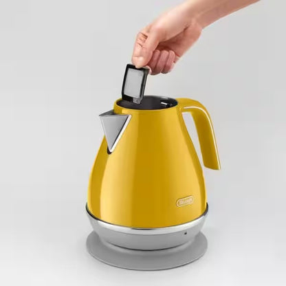 De'Longhi Icona Capitals Bouilloire 1,7 L 2000 W Jaune (KBOC2001.Y)