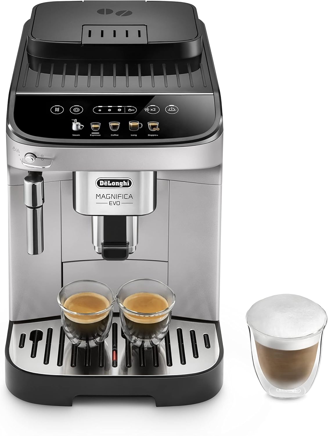 De’Longhi Magnifica Evo Machine espresso full automatique avec broyeur (ECAM290.31.SB)