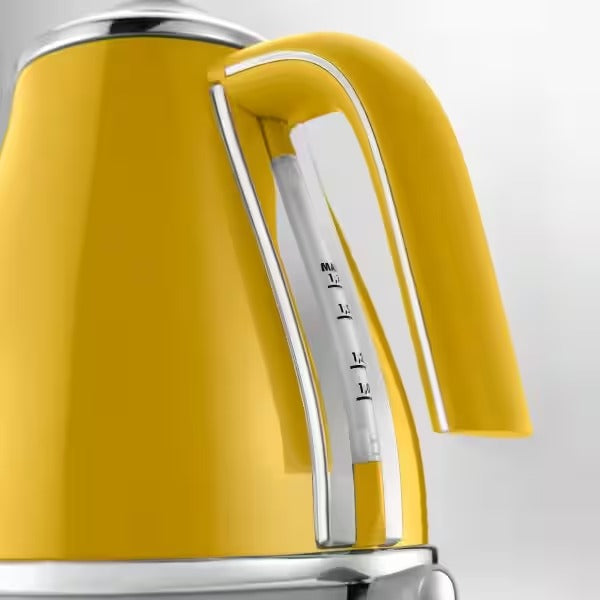 De'Longhi Icona Capitals Bouilloire 1,7 L 2000 W Jaune (KBOC2001.Y)